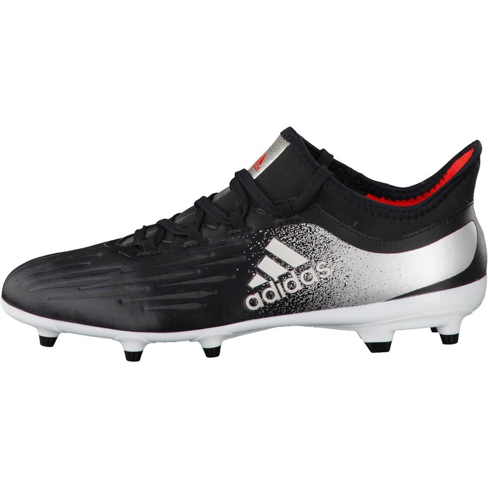 Чоловічі футбольні бутси Adidas X 17.2 FG, 36 EU, чорний/металік/червоний