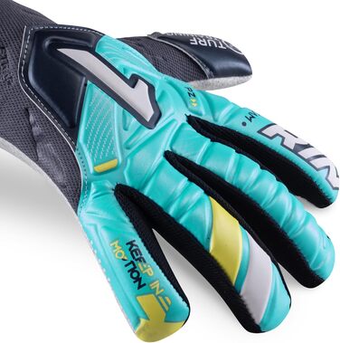 Воротарські рукавички Rinat Nkam для юнаків, унісекс, морська зелень, розмір 37, для тренувань