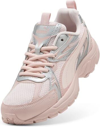 Кросівки PUMA Milenio Tech для дорослих, колір Mauve Mist (бузковий) з квітковим принтом, розмір 38 EU