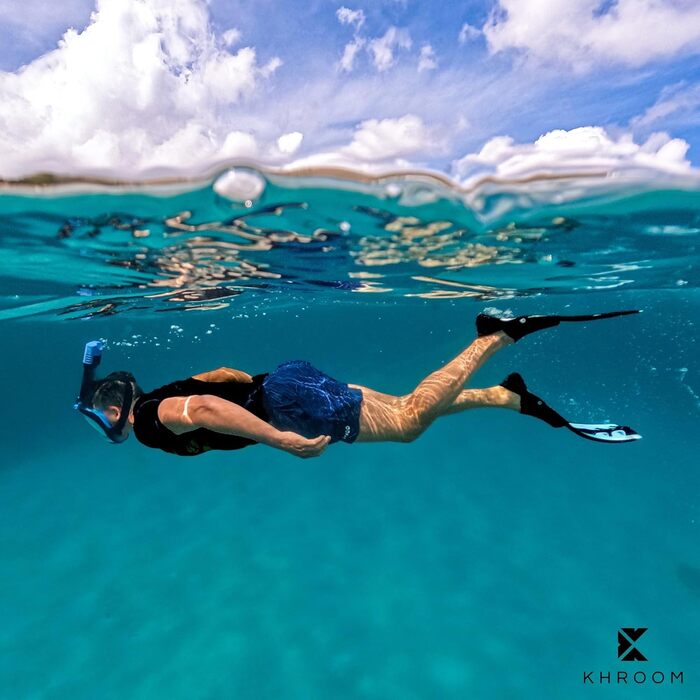 Ласти для снорклінгу та дайвінгу Khroom Flossen (Італія) р. 36-47, унісекс, регульовані