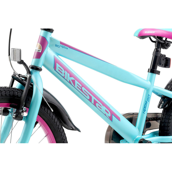 Дитячий велосипед BIKESTAR 20 дюймів для хлопчиків і дівчаток від 6 років, гірський, тестування без ризику