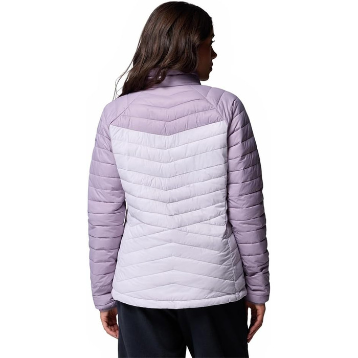 Жіноча куртка-пуховик Columbia Powder Pa Jacket, колір Lavender Pearl / Shale Purple, розмір L