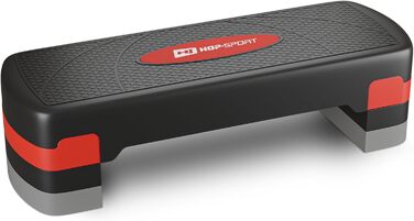 Аеробний степ-платформа Hop-Sport HS-PP033AS для дому, 3-рівнева, антиковзка, до 350 кг