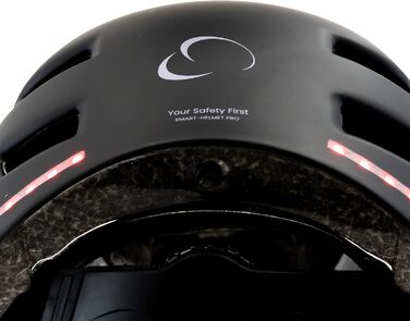 Смарт-шолом SMARTGYRO PRO чорний L, захисний шолом для спорту