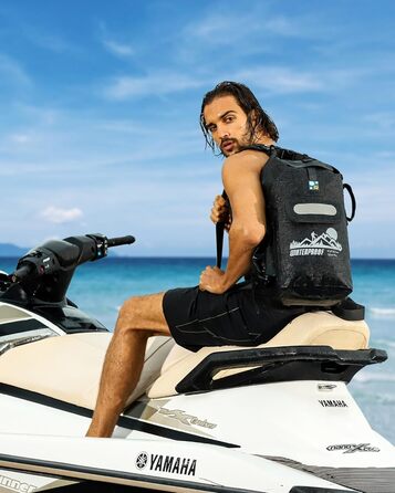 Водонепроникний рюкзак IDRYBAG Dry Bag 40L (плаваючий, чорний)