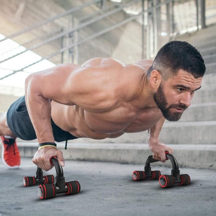 Флінтронік Підставки для віджимань, дошка для віджимань, складані, портативні, багатофункціональні, для тренувань всього тіла