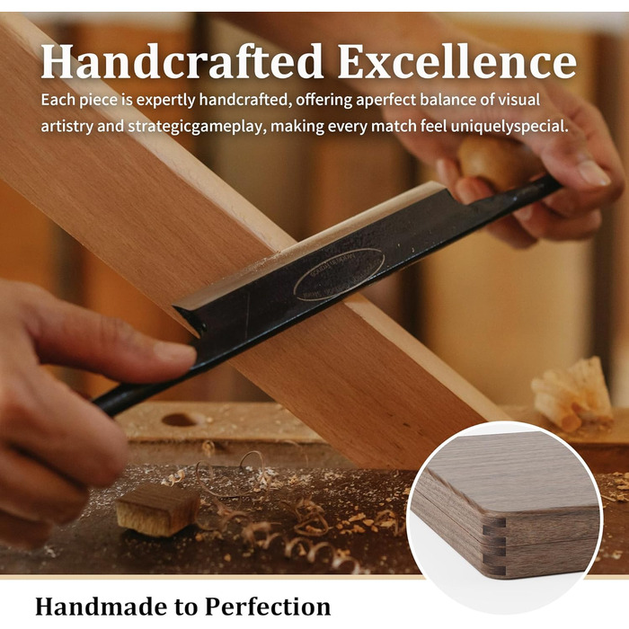 Преміум набір для гри в нарди з чорного горіха - розкішний дорожній набір (з кубиками та подвійниками)