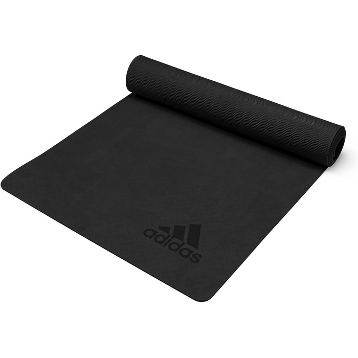 adidas Преміум йога-мат 5мм, нековзкий, без ПВХ, для йоги та пілатесу