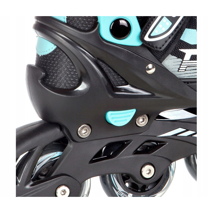 Регульовані ролики RAVEN Profession Black/Mint, розмір 38-42
