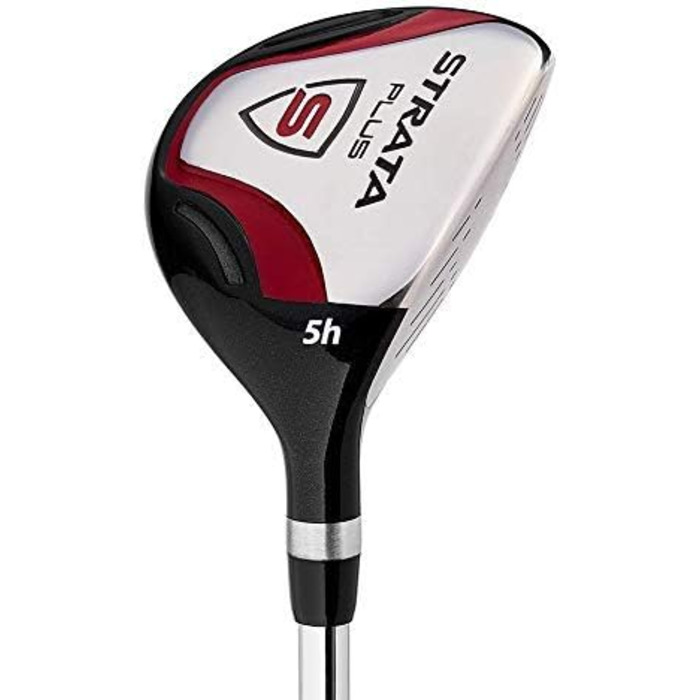 Набір для гольфу STRATA: повний комплект обладнання (драйвер, клюки, гібриди, айрони, паттер, сумка)