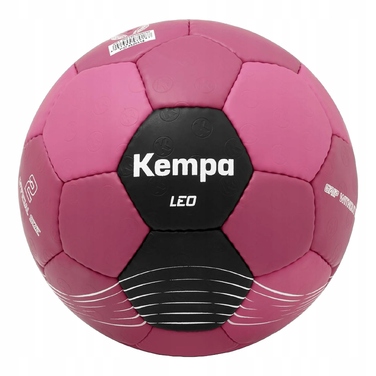 Гандбольний м'яч Kempa Leo, бордовий/чорний, розмір 2