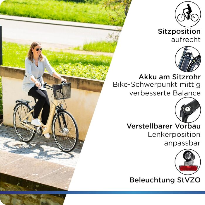 Електровелосипед ZÜNDAPP Z517 для жінок 28