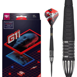 Дартси Target Phil Taylor Gen 11 Power 9-Five Swiss Point, 95% вольфрам, 22/24/26 г, набір дротиків для дартсу, гравецька серія