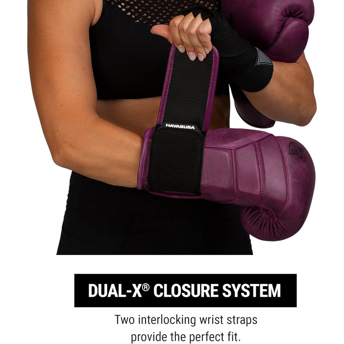 Боксерські рукавички Hayabusa T3 LX зі шкіри 14oz, колір слива