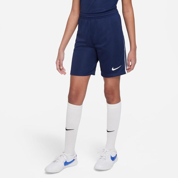 Дитячі баскетбольні шорти Nike Dri-FIT League 3 трикотажні для старших дітей, темно-сині DR0968 (XS)
