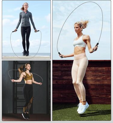 Стрибкове канат для фітнесу з навантаженням, регульований, для жінок та чоловіків, зелений/рожевий