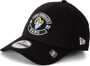 Кепка New Era 9FORTY MLB Los Angeles Rams чорна, універсальний розмір