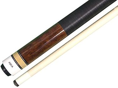 Більярдний кий ASKA L2, 147.3 см, канадський клен, твердий наконечник 13 мм, 2 частини (21 унція, коричневий)