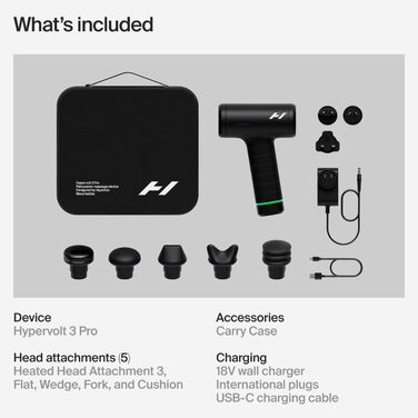 Масажер для тіла Hypervolt 3 Pro – професійний перкусійний масажер для відновлення м'язів