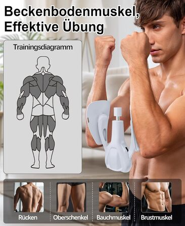 Тренування стегон та тазу: тренажер для жінок та чоловіків для дому, сірий