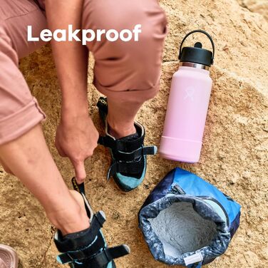 Термос Hydro Flask 680 мл з широкою кришкою та трубочкою Moonshadow
