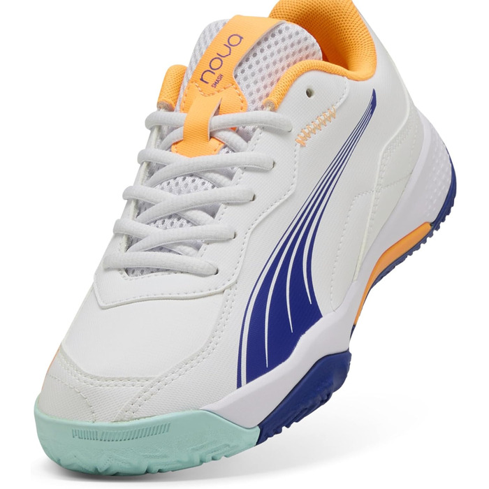 Дитячі тенісні кросівки PUMA Nova Smash Jr - біло-синій колір, 35 EU