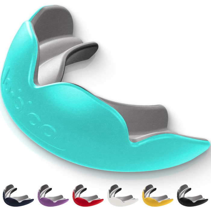 Захист для зубів Lobloo PRO-FIT: професійний, без клею, двошаровий, для контактних видів спорту (MMA, хокей, футбол, регбі). Розмір M (10-13 років).