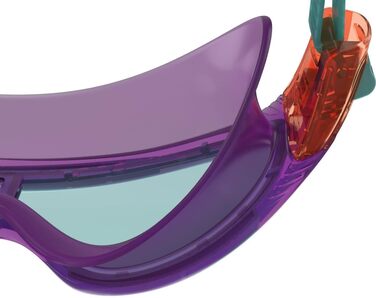 Дитячі плавальні окуляри Speedo Biofuse Rift, унісекс, розмір універсальний, кольори Orchid/Soft Coral/Peppermint