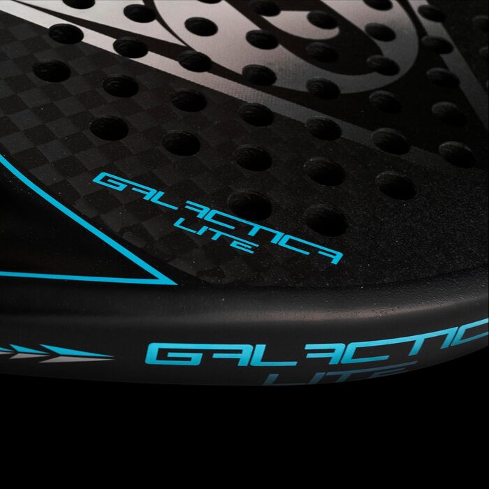 Ракетка для паделу DUNLOP Galactica U, чорна/синя