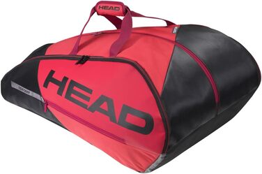 Тенісна ракетка HEAD 12R чорна/червона для професіоналів