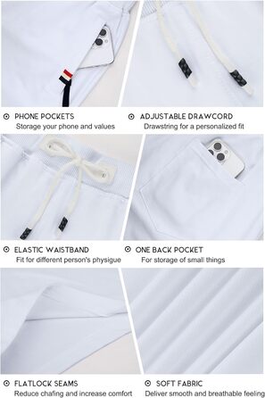 Чоловічі шорти для бігу та тренувань, бавовна, 2 шт. в упаковці (чорний/світло-сірий)