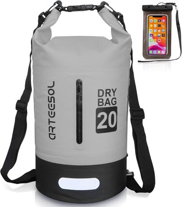 Водонепроникний мішок Blackace Arteesol 5L/10L/20L/30L – міцний Packsack з регульованим ременем для водного спорту