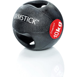 Медичний м'яч Gymstick з ручками, 25 см, 10 кг, різнокольоровий