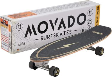 Лонгборд STAR SCOOTER Surf Skateboard Vintage Retro Cruiser, швидкісний, підшипники ABEC-11, унісекс, комплект