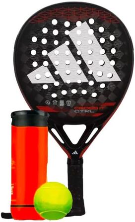 Падельна ракетка adidas Cross It Ctrl, чорна/червона, без струн