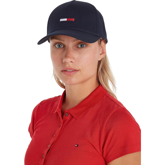 Кепка Tommy Jeans Unisex TJU Flag Basecap, синя, універсальний розмір