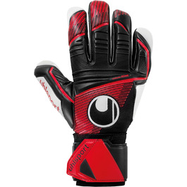 Воротарські рукавички Uhlsport Powerline Supersoft HN для юніорів, унісекс, розмір 5.5, чорні/червоні/білі