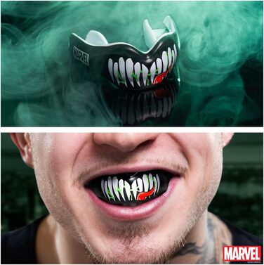 Спортивна капа Marvel Venom для брекетів, універсальна, для боксу, MMA, регбі, хокею, єдиноборств