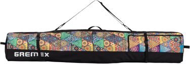 Чохол для сноуборду GREMEX 170 см - водонепроникний, міцний та легкий захист - компактний та ергономічний корпус для комфортних outdoor-активностей (Mandala)