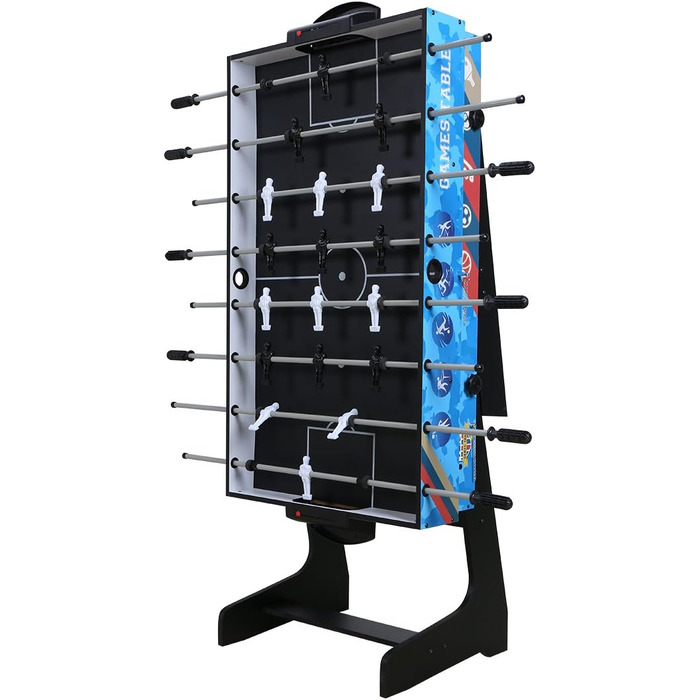 HLC 5-в-1 Багатофункціональний стіл для ігор: пінг-понг, хокей на повітрі, більярд, баскетбол, кікер