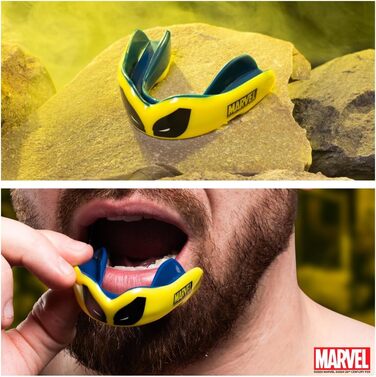 Захисна капа Marvel Wolverine для дорослих, для єдиноборств, боксу, MMA, регбі, кікбоксингу, хокею, преміум-якість