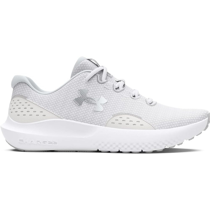 Жіночі кросівки Under Armour Charged Surge 4 White Distant Gray Metallic Silver, розмір 39 EU