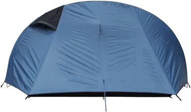 Намет туристичний yourGEAR Zelt ORA для 2 осіб, односкладовий, UV 50+, захист від комах, водонепроникний (5000 мм), блакитний/сірий