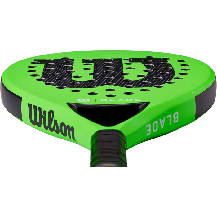 Падельна ракетка Wilson Blade Team v2, скловолокно/EVA, 370 г, зелена