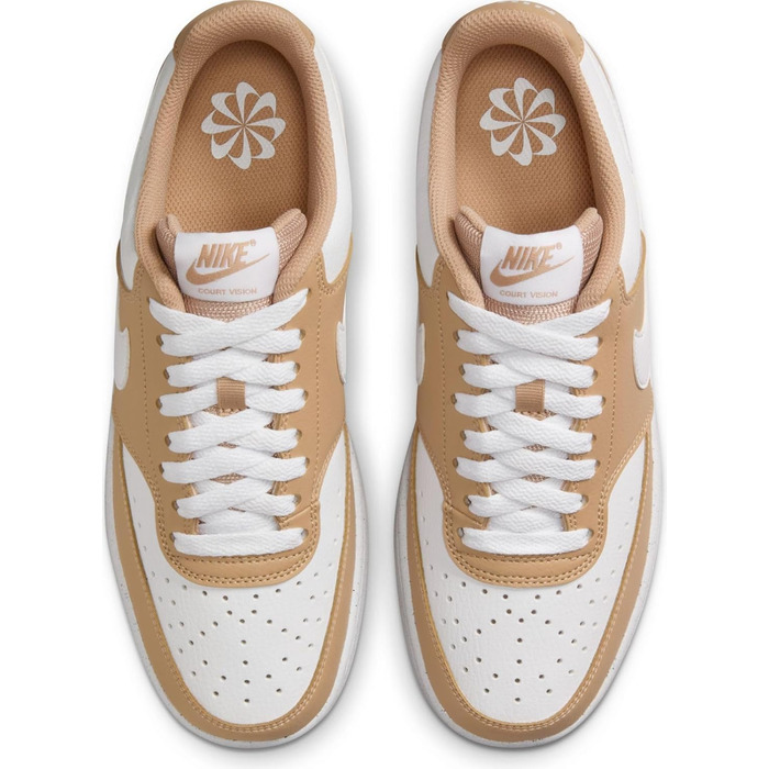 Кросівки Nike Court Vision Low Next Nature для жінок (42.5 EU, Hemp White)