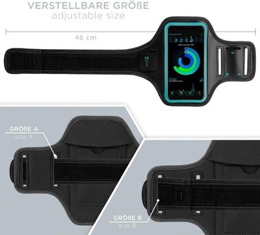 Спортивний браслет ONEFLOW для Samsung Galaxy A52/A52s 5G для бігу та фітнесу, водонепроникний, синій