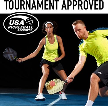 Преміальні піклболи Franklin Sports X-26 для приміщень, USAPA сертифікат, набір 12 шт., персиковий колір