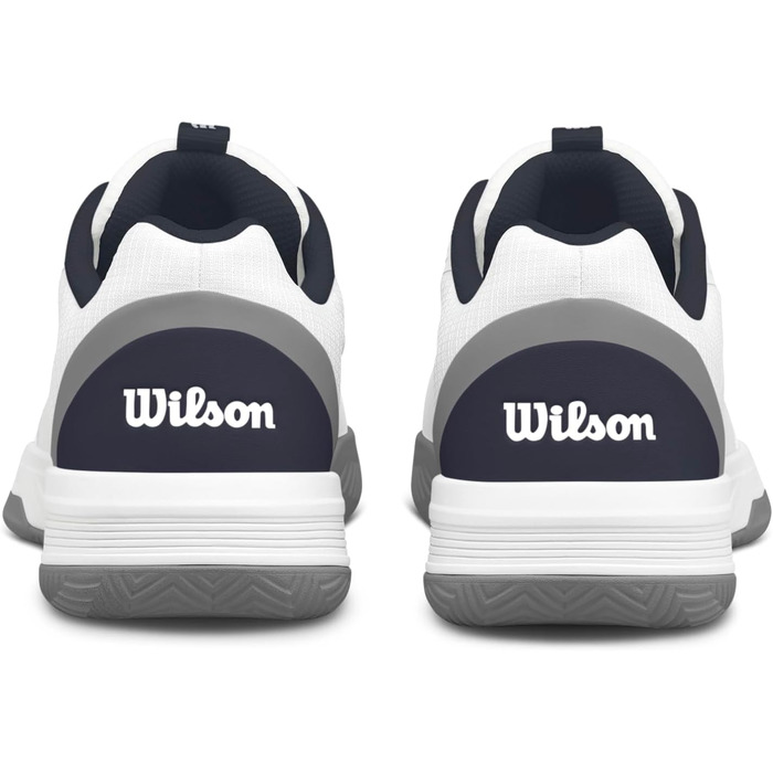 Тенісні кросівки Wilson Courtglide для чоловіків, біло-темно-синій, Quarry (44 2/3 EU, X-Weit)