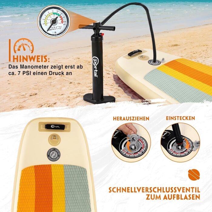 SUP дошка Portal Coastal 10'6