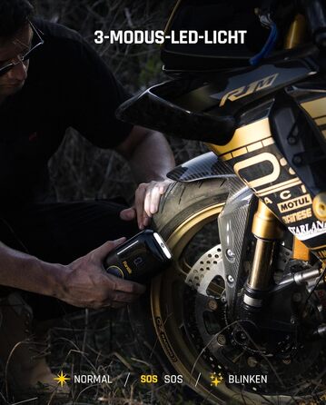 Електричний насос-компресор Fanttik X8 Mini, 150 PSI, портативний, з LCD-екраном, для авто, велосипедів, мотоциклів та м'ячів